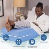 DMI Firm Leg Wedge Pillow for Back Pain Relief, FSA Eligible, High-Density Foam, Knee Pain, Post Surgery Pillow, Circulation and Swelling, Pregnancy - 4 of 4