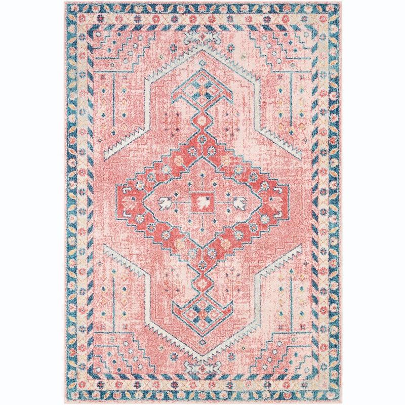 Mark & Day Taunton Rectangle Woven Indoor Area Rugs Blush, 1 of 9