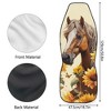 TruAIR 1-Piece Horse Print Front Seat Cover - 4 of 4