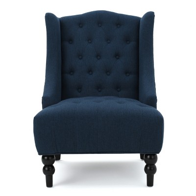 TIRAMISUBEST Upholstered Wingback Chair - Ideal for Living Room, Bedroom & Study