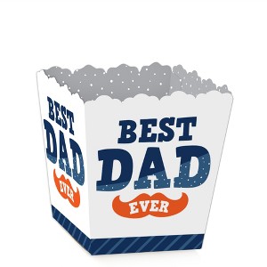 Big Dot of Happiness Happy Father's Day - Party Mini Favor Boxes - We Love Dad Party Treat Candy Boxes - Set of 12 - 1 of 4