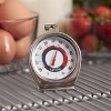 Taylor Refrigerator and Freezer Analog Dial Thermometer: Stainless Steel, Large Dial, -20 to 80°F, - 3 of 4