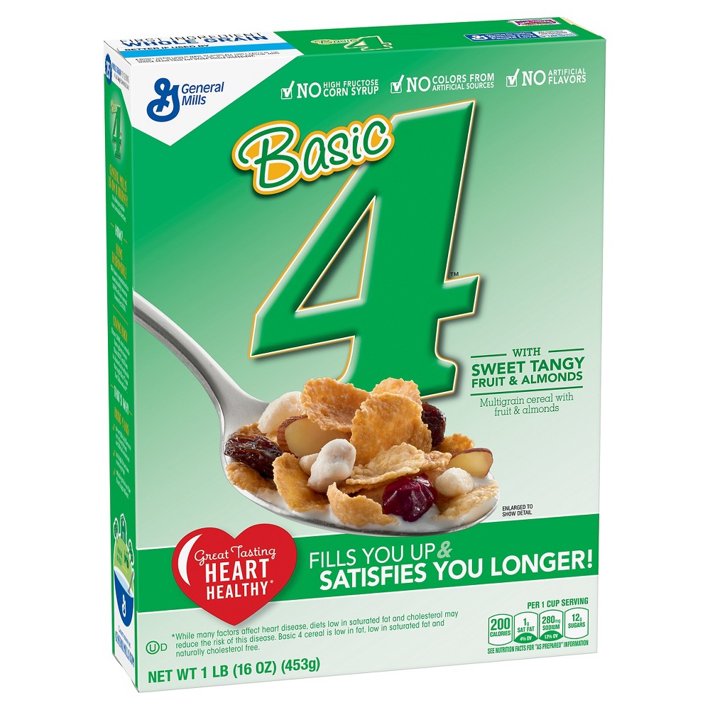 UPC 016000275362 product image for General Mills Basic 4 Cereal 1-lb. | upcitemdb.com