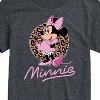 Men's - Disney - Minnie Mouse Leopard Print Logo Short Sleeve Graphic T-Shirt - 2 of 4