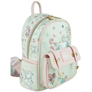 Disney Alice in Wonderland Wondapop 11" Vegan Leather Mini Backpack - 1 of 4