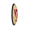 College Basketball Hardwood Design Oval Slimline Lighted Wall Sign - 3 of 4
