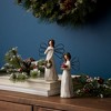 Frosted Winter Angel with Bird and Wreath Accent (Set of 6) - 4 of 4