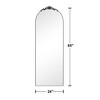 Dovelina Vintage Arched Full Length Standing Mirror Vanity Floor Mirror - 4 of 4