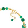 Ross-Simons Italian Multicolored Murano Glass Bead Necklace in 18kt Gold Over Sterling - 3 of 4