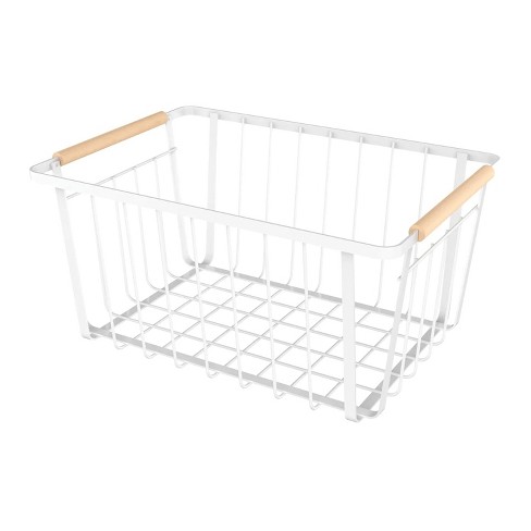 Better Houseware Wire Basket With Wood Handles, 6 Pack : Target