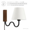 Modway Sunlit Squiggle Swivel Wall Sconce, Artistic Adjustable Light - 3 of 4