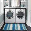 HomeStock Outdoor Washable Apopka Ivory & Blue 2' X 3', Machine Woven with Printed Designs, Coastal - 4 of 4