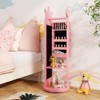 Infans Kids Jewelry Cabinet Standing Children Jewelry Organizer with Full-Length Mirror - 4 of 4