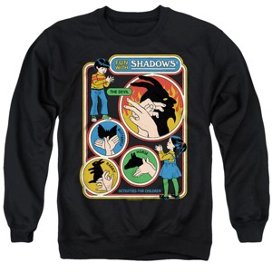 Men's Steven Rhodes Fun with Shadows Crewneck Sweatshirt - 1 of 4