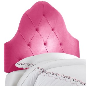 Skyline Carly Tufted Twin Headboard - Skyline Furniture , Hot Pink