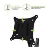 Kanto DMS1000 Desktop Monitor Mount for 17" - 32" Displays with Gas-Shock (Black) - 3 of 4