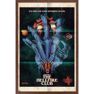 Trends International Netflix Stranger Things: Season 4 - The Hellfire Club Framed Wall Poster Prints - 1 of 4