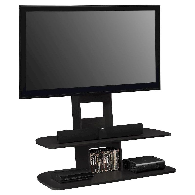 Solar TV Stand with Mount for TVs up to 65" - Room & Joy, 3 of 5
