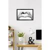 Trends International Reinders: Romantic Black & White - Love Sign Framed Wall Poster Prints Black Framed Version 14.725" x 22.375" - 2 of 4