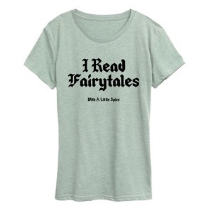 Women's - Instant Message - Read Spice Fairytales Short Sleeve Graphic T-Shirt - 1 of 4