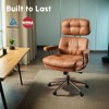 XIZZI High Back Executive Office Chair Recline Function 24.61" Wide Seat, Ergonomic Desk Chair with Comfy Lumbar Support & Neck Support - 2 of 4