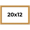 PosterPalooza | 20x12 Wood Antique Frame with UV Acrylic, 4 Finishes: Bronze, Gold, Silver, and Black - 2 of 4