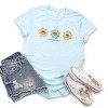 Simply Sage Market S.W.Smiley Flower Smiles Short Sleeve Tee - 3 of 4