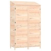 VidaXL Garden Shed 40.2"x20.5"x68.7" Solid Wood Fir - 2 of 4