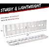 Aluminum Ramps, Heavy-Duty Ramps with Top Hook End, Universal Loading Ramp for Motorcycle, Tractor, ATV/UTV, Trucks, 2Pcs - 2 of 4