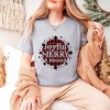 Simply Sage Market Women's Joyful Merry And Blessed Short Sleeve Graphic Tee - 2 of 4