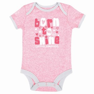NCAA South Carolina Gamecocks Infant Girls' 3pk Bodysuit - 1 of 4