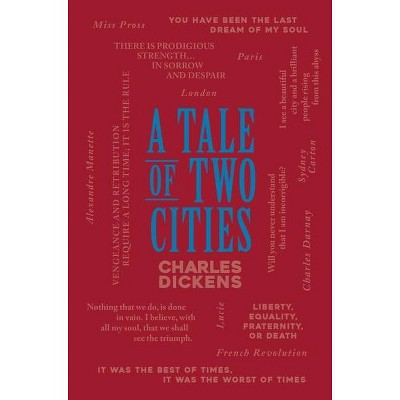 A Tale of Two Cities - (Word Cloud Classics) by  Charles Dickens (Paperback)