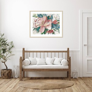 Amanti Art Classic Flower II by Asia Jensen Wood Framed Wall Art Print - 1 of 4
