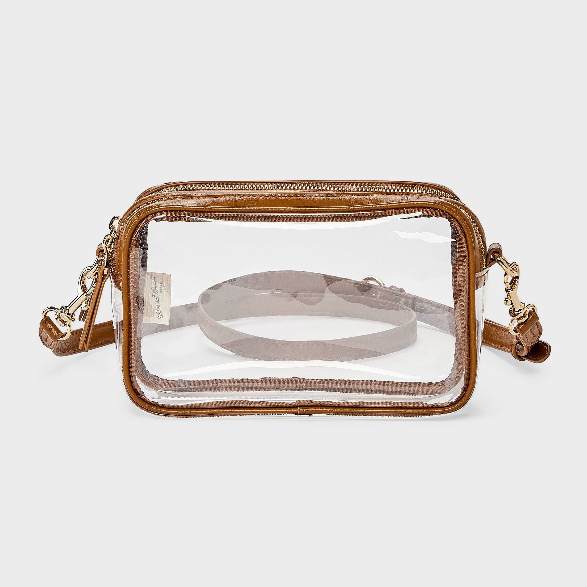 Double Zip Camera Crossbody Bag - Universal Thread™ Clear