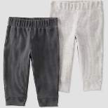 Little Planet by Carter’s Baby 2pk Thermal Pants - Gray