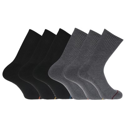 Dockers Men's Socks & Hosiery - 6-pack Cushioned Athletic & Dress Crew ...