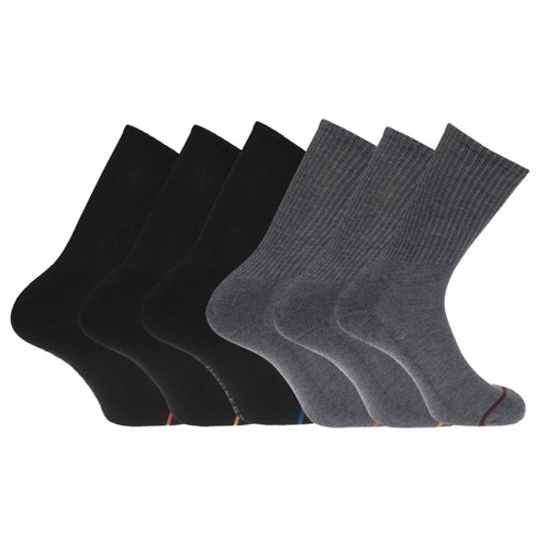 5 Pairs Men Socks Sport Crew Cushioned Socks Athletic High Thick