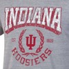 NCAA Indiana Hoosiers Men's Gray Triblend T-Shirt - 3 of 3