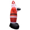 Northlight Lighted Inflatable Santa Claus Outdoor Commercial Christmas Decoration - 20' - 3 of 4