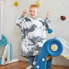 Catalonia Wearable Blanket Hoodie for Kids, Fleece Snuggy Sweatshirt Pullover, 4-12 Years Kids, Gift for Boys Girls, Christmas Gift Ideas - 2 of 4