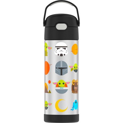 Thermos 16oz FUNtainer Water Bottle with Bail Handle - The Mandalorian