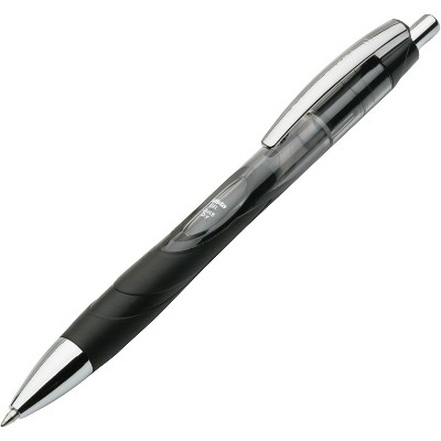 Skilcraft Vista Gel Pen Rubber Grip .7mm Medium Pt. 12/Pk BK 5068500