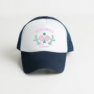 The Juniper Shop Pickleball Queen Youth Foam Trucker Hat - 1 of 2