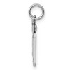 Black Bow Jewelry Sterling Silver, Varsity Collection, Small D/C Pendant, Number 70 - 2 of 4