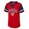 MLB Washington Nationals Girls' Henley Jersey - 2 of 3