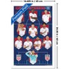 Trends International US Soccer - USMNT Starting XI 2025 Framed Wall Poster Prints - 3 of 4
