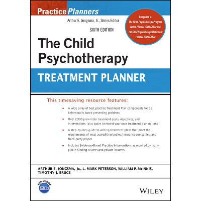 The Child Psychotherapy Treatment Planner - (PracticePlanners) 6th Edition  (Paperback)