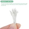Unique Bargains DIY Crafts Wedding Floral Picks Artificial Flower Stamen Kit 100 Pcs - 2 of 4