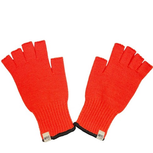 Minus33 Merino Wool Lightweight - Fingerless Gloves Blaze Orange S : Target