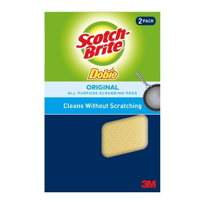 Scotch-Brite  Dobie  All Purpose Pads - 2pk